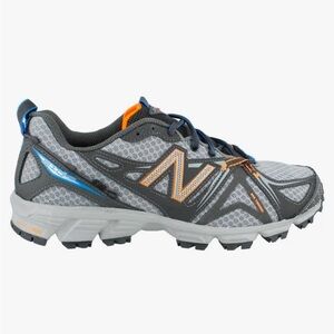 New Balance Men's 610 V2 Grey/Orange Trail running shoes size 7